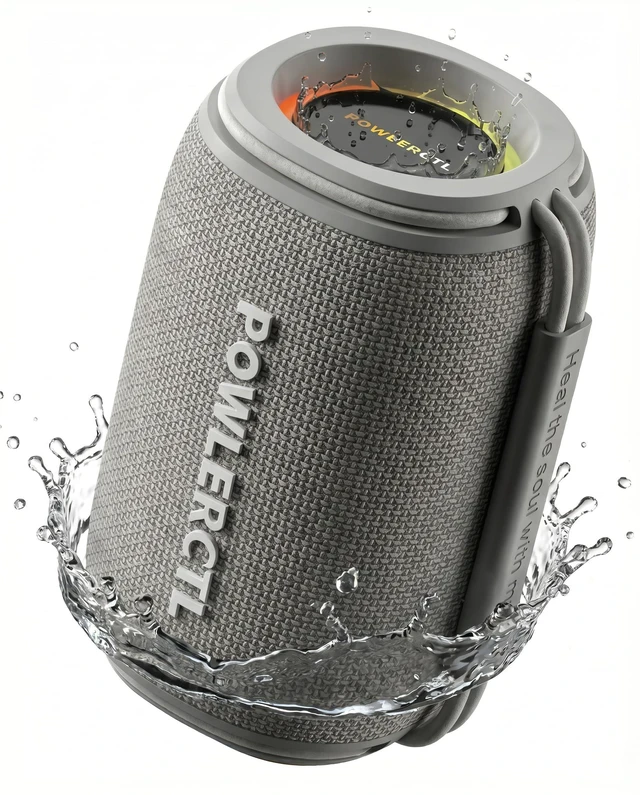 Main image of Bluetooth Speaker, 360° Portable Wireless Speaker, IPX6 Waterproof, Bluetooth 5.3, 6H Play Time, TWS for Home/Outdoor/Travel/Camping, Gift for Men, Birthday Gift