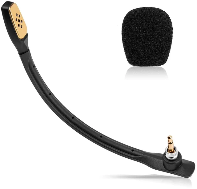 Main image of Replacement Mic for Astro A40 / A40 TR Gaming Headset, Boom Microphone | Detachable Noise-Cancelling Mic Piece with Foam Cover