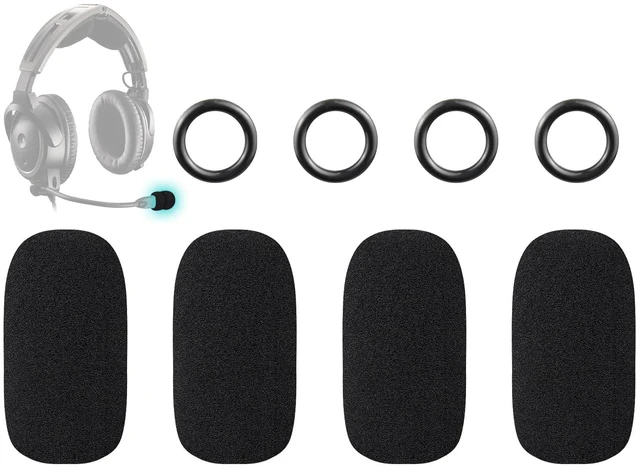 Main image of Mic Cover for Bose Aviation (A20/A30/X A10) - Black
