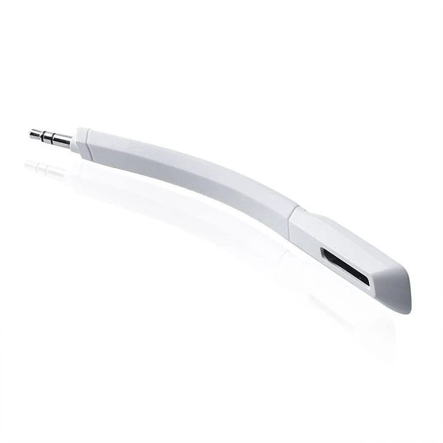 Alt view image 2 of 4 - Mic Replacement Crystal Sound Noise Isolation Microphone Compatible for Logit G733 Lightspeed RGB Gaming Headset (White)