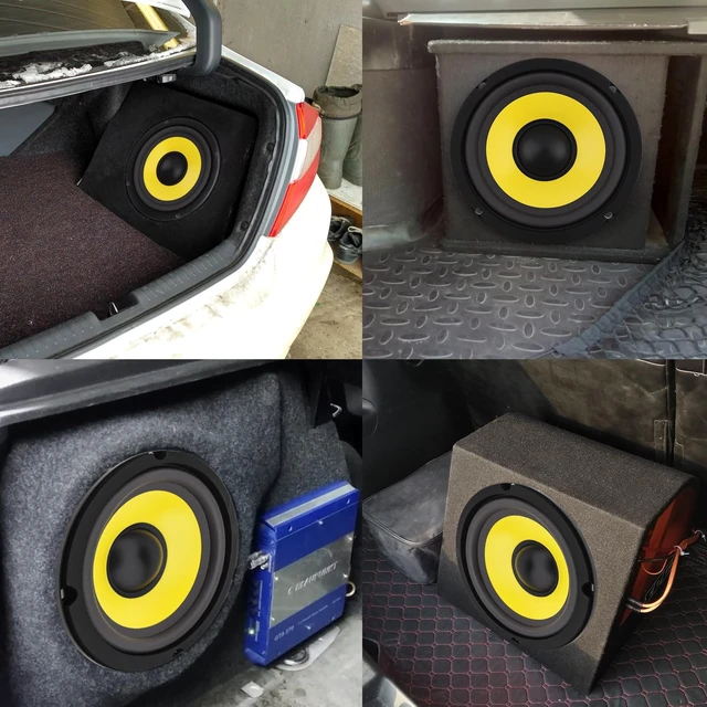 Alt view image 7 of 7 - 5 Inch Bass Loudspeaker Woofer Speaker, Car Speakers Wide Frequency Response Car Audio Stereo Speaker for Car Audio/Home Theaters