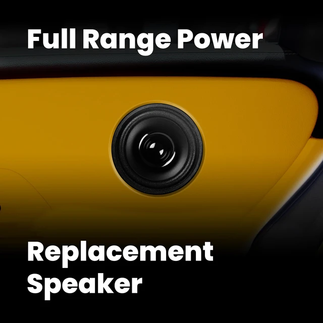 Alt view image 5 of 6 - BRS35 3.5 Inch 50 W Single Replacement Car Door Speaker
