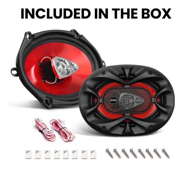 Alt view image 5 of 5 - CH5730 5 x 7 Car Speakers, 300 Watts Per Pair, 3 Way