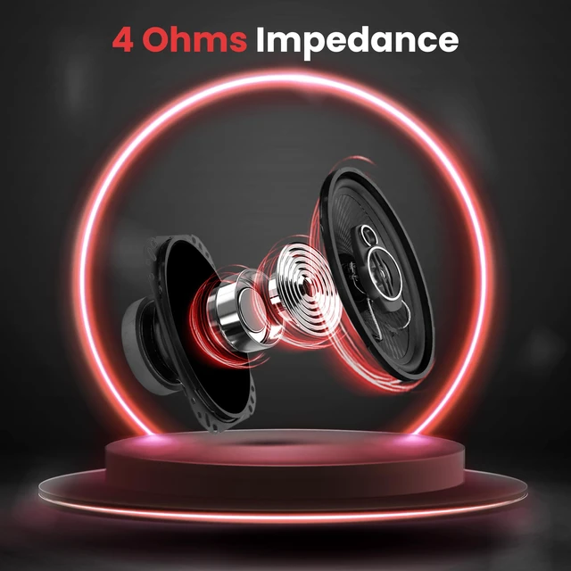 Alt view image 3 of 6 - 3-Way Universal Car Stereo Speakers - 300W 4" x 6" Triaxial Loud Pro Audio Car Speaker Universal OEM Quick Replacement Component Speaker Vehicle Door/Side Panel Mount Compatible PL4163BK (Pair)