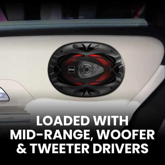 Alt view image 2 of 5 - CH6930 6 x 9 Car Speakers, 400 Watts Per Pair, 3 Way