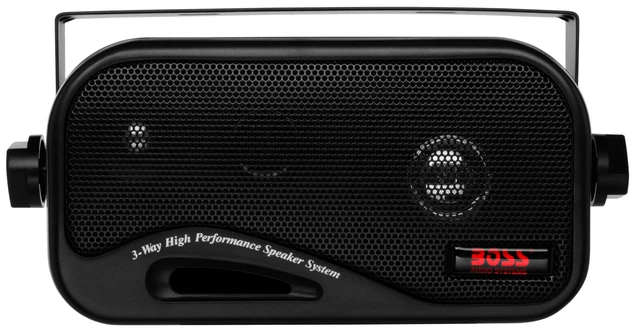 Alt view image 3 of 5 - AVA6200 3 Inch 200 W Outdoor Enclosed Box Speaker Pair