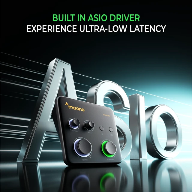 Alt view image 5 of 7 - PS22 Lite USB Audio Interface for PC for Guitar & Vocals Streaming | Low-noise preamp, 24-bit/192kHz, loopback, ASIO driver, routing software, for home studio, DAW recording, OBS, creators
