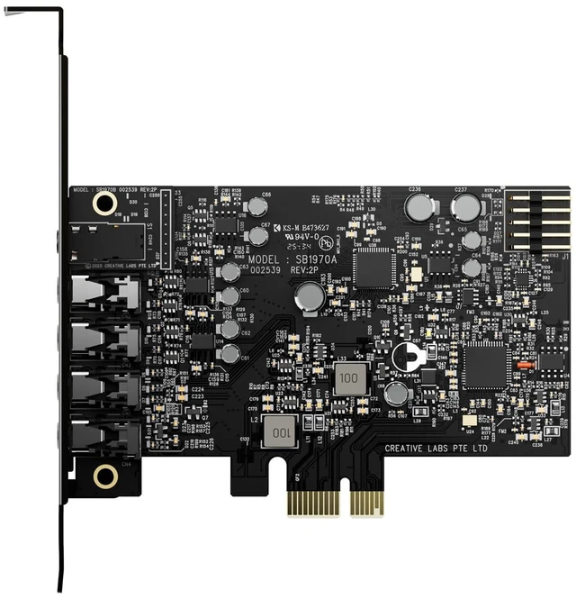 Main image of Sound Blaster Audigy Fx Pro Hi-Res PCIe Sound Card | Hi-Res, PCIe Sound Card, Hi-Res Audio, Surround Sound, Clean Audio, PC Upgrade