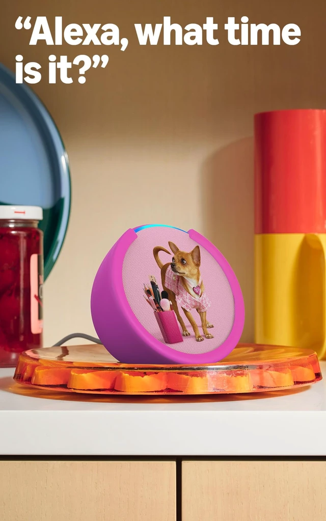 Alt view image 4 of 6 - Elle Echo Pop (newest model), Officially Licensed Limited-Edition Echo speaker, Designed for Alexa+