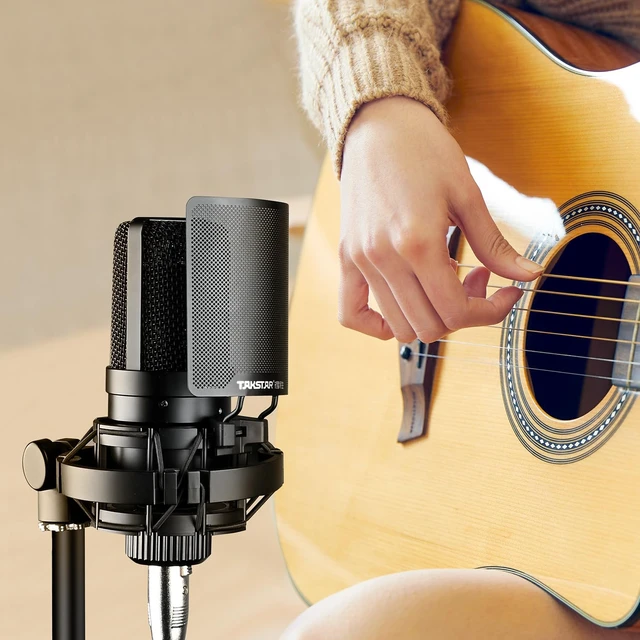Alt view image 7 of 7 - SM-8B II Studio Condenser Mic with 16mm Diaphragm & Shock Mount | 20Hz-20kHz Response, -36dB Sensitivity, Cardioid Pattern, Shock Mount & POP Filter Included, Requires 48V Phantom Power