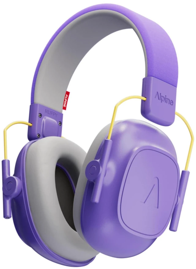 Main image of Muffy Kids Ear Protection Ear Muffs | 3-16 Years | Purple | Autism Sensory Products | 22dB Sound Reduction | Kids Noise Cancelling Ear Muffs | Noise Reduction Headphones for Kids