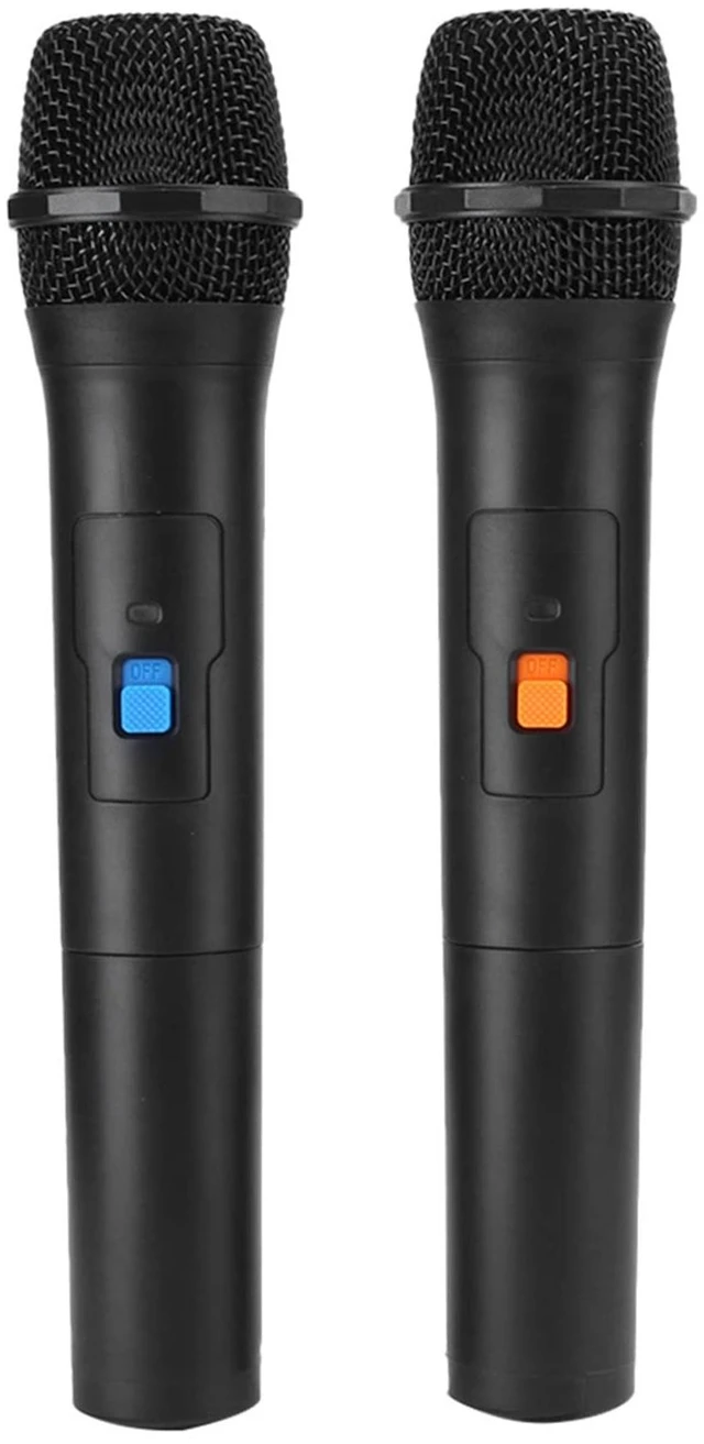 Main image of VHF Wireless Microphone System, 2-in-1 Handheld Dynamic Mic with USB | Built-in USB Receiver for Instant Use, VHF Wide Range, Stable Signal up to 5m