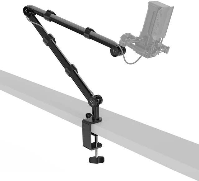 Main image of NEEWER BASICS MS050 Microphone Boom Arm, 31" Flexible Mic Desk Stand Mount | Compatible with Blue Yeti FIFINE AM8 K669B HyperX Quadcast S Solocast AT2020 Shure SM7B MV7, for Gaming Streaming Recording