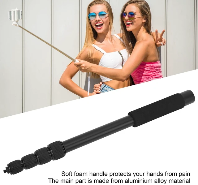 Alt view image 4 of 7 - Mic Boom Arm, 1/4 Inch Screw Mic Boom Pole Locking System High Durability for Interview for TV Applications for Video Production(5 knots)