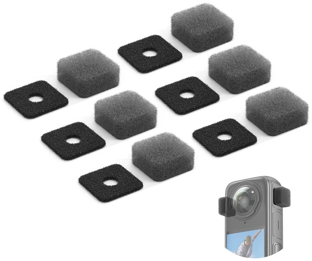 Main image of 6pcs Mic Wind Muff for Insta 360 X6 / X5 / X4 / X3