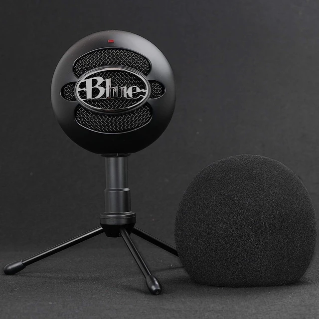 Alt view image 6 of 7 - Blue Snowball Pop Filter Windscreen - Professional Snowball iCE Mic Foam Wind Cover Windshield Pop Filter for Recordings, Broadcasting, Singing