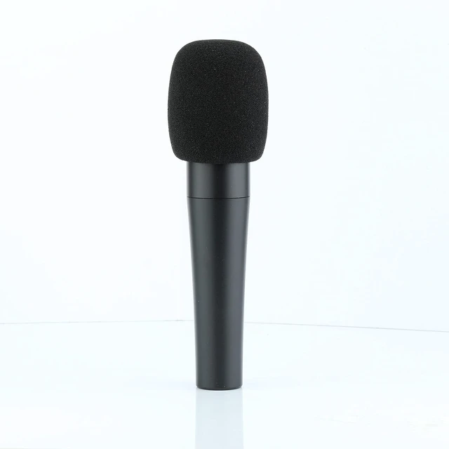 Alt view image 2 of 3 - Sm57 Pop Filter for Shure SM57 Windscreen Shure A2ws Pop Shield | Mic Cover Foam Sm57, A2WS Windscreen for Shure Mic Wind Screen SM 57, Microphone Sm57 Windshield, Black 3 pack