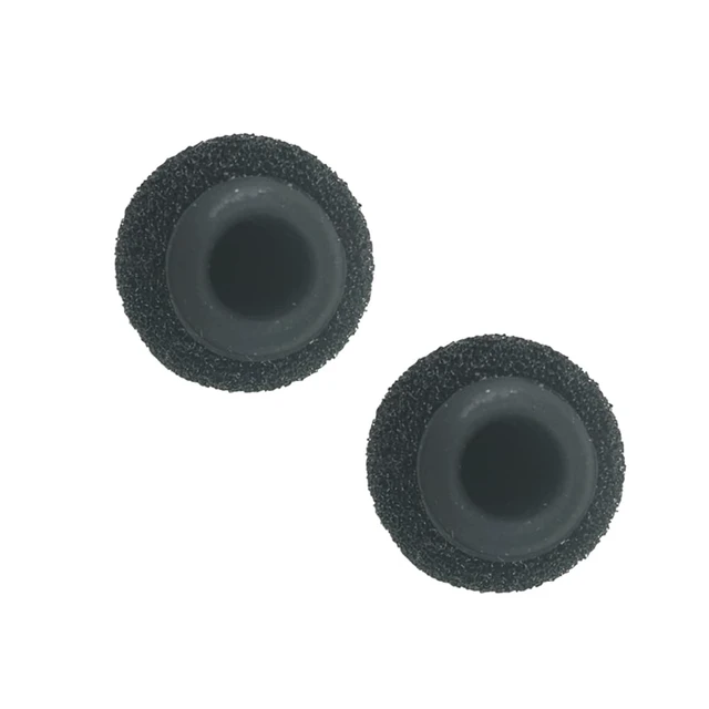 Main image of 2pcs Foam Windscreen Covers/Pop Filter/Wind Shield with Silicone Holder Compatible for RODE Smartlav Lavalier Mic with Diameter of 4-5.0mm (Black)