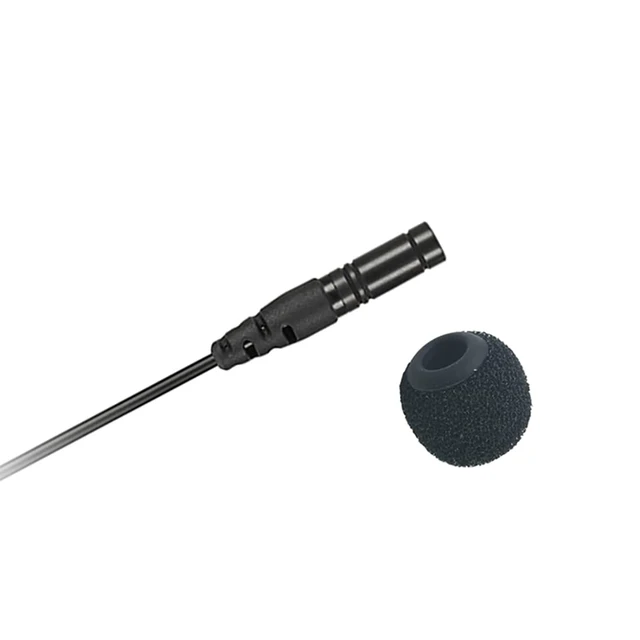 Alt view image 3 of 7 - 2pcs Foam Windscreen Covers/Pop Filter/Wind Shield with Silicone Holder Compatible for RODE Smartlav Lavalier Mic with Diameter of 4-5.0mm (Black)