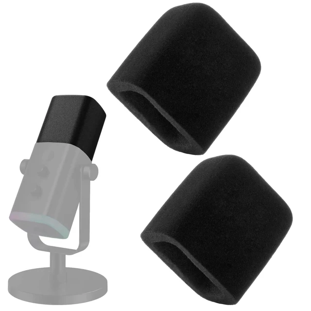 Main image of Microphone Windscreen compatible with Fifine AM8/AM8T, Pop Filter for Recording, Superior Noise Reduction, 2 Pack