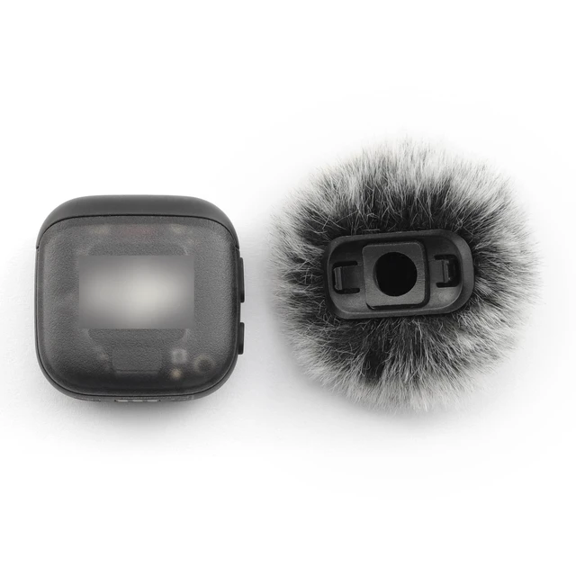 Alt view image 4 of 5 - MIC 3 accessories for Dji Mic 3 Windscreen, 2 Pack Grey | Mic3 microphone windshield for Dji Mic 3 Wind Cover Pop Filter, Not for Dji Mic 1, 2 and Mini
