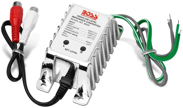 Main image of B65N High Level to RCA Converter, Ground Loop Isolator