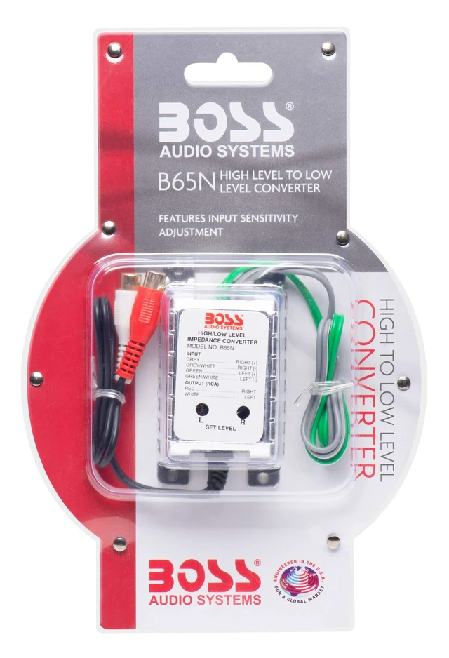 Alt view image 2 of 3 - B65N High Level to RCA Converter, Ground Loop Isolator