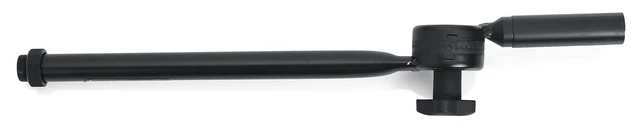 Alt view image 2 of 7 - Adjustable Angled Mini Boom Arm with Interlocking Design, 9" Boom Arm (GFW-MIC-CLMPBM9)