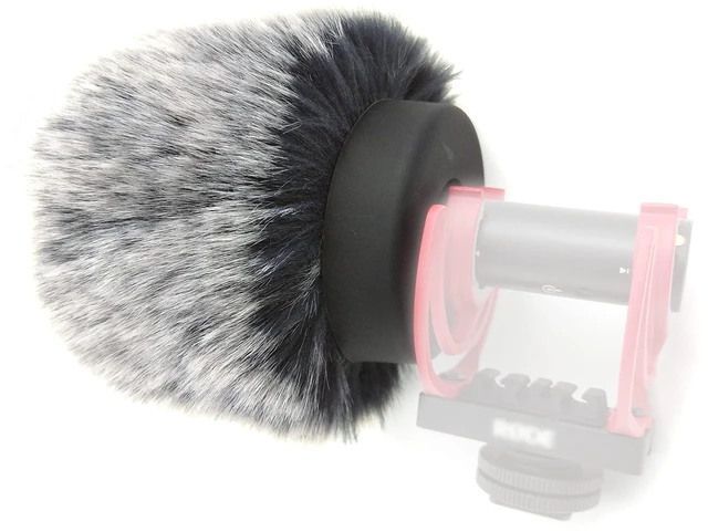 Main image of Fur Windscreen Wind Shield for Rode VideoMic GO II 2 VMGOII VideoMicro II | Microphone Windshield, Dead Cat, Accessories