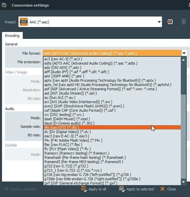 Alt view image 4 of 4 - Audio Converter - Edit and convert your sound and music files to other audio formats - easy audio editing software - compatible with Windows 10, 8 and 7