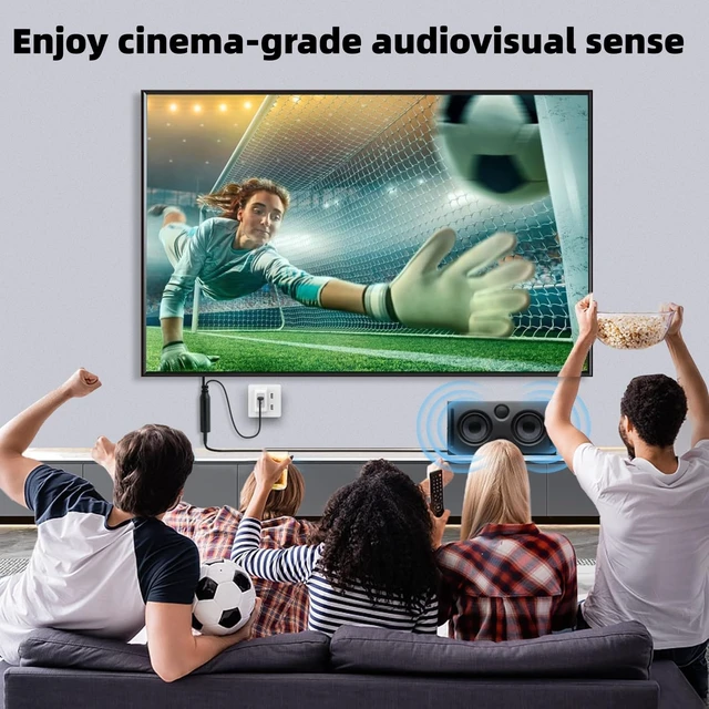 Alt view image 7 of 7 - 192KHz DAC Optical to Dual 1/4" TS Converter,Optical to AUX Audio Cable | Optical to 1/4" Converter, Digital to Analog Audio Converter for HDTV DVD Set-top Boxes Out to Speaker Audio Mixer