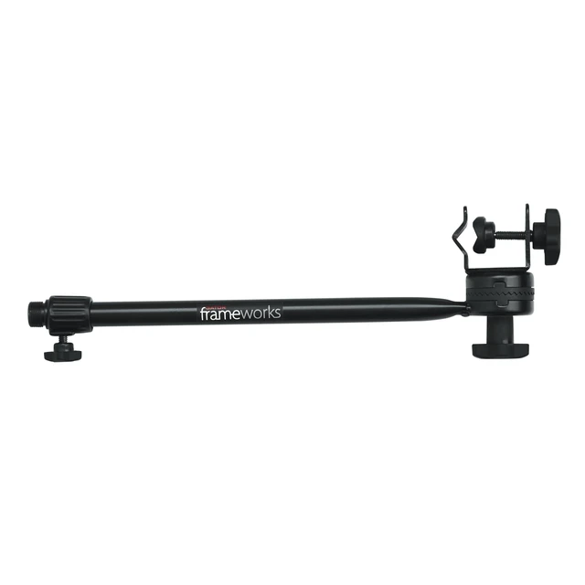 Alt view image 7 of 7 - Frameworks Adjustable Clamp-On Angled Mini Interlocking Design 16 Inch Boom Arm (GFW-MIC-CLMPBM16)