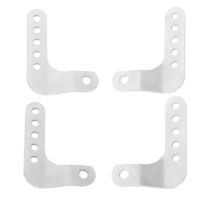 Alt view image 5 of 7 - New Coil Over Coil-Over Shock Mount Kit C2047 Adjustable Lower | Brackets for Coil Overs
