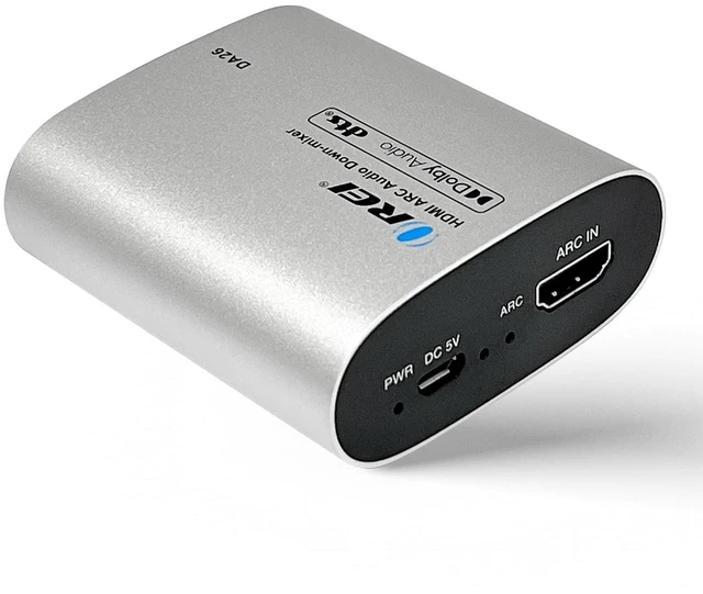 Main image of ARC to Analog Decoder Audio Converter ARC PCM 2.0 Dolby5.1 DTS 5.1 | HDMI ARC to RCA Audio Converter, HDMI ARC to Analog Converter, 3.5mm Output, TV, Amplifier & Speaker Support