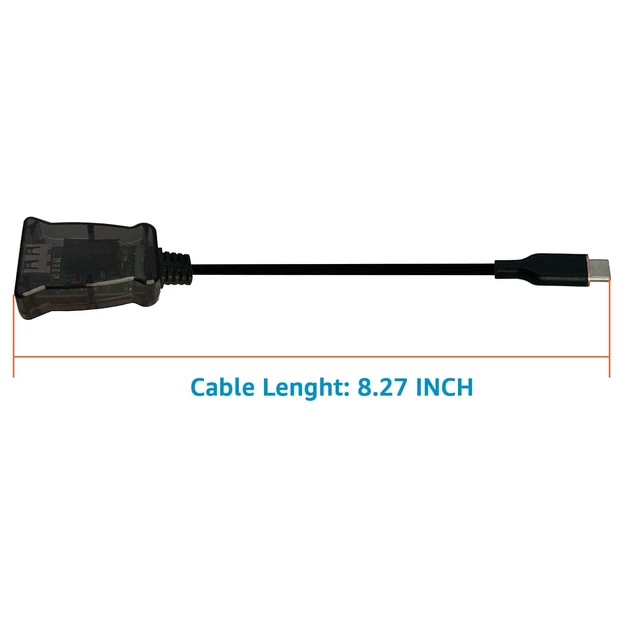 Alt view image 5 of 7 - SH-G01C USB-C 480M High Speed Isolator(0.5FT)