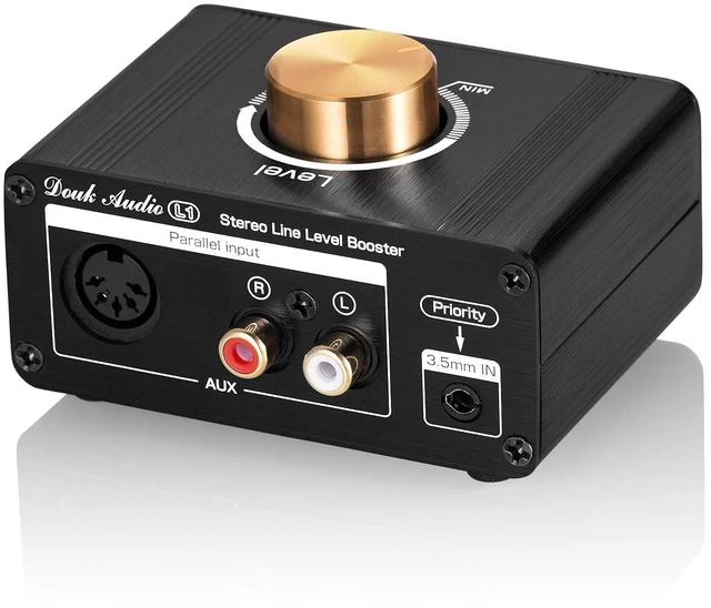 Main image of L1 Mini Stereo Line Level Booster Amplifier Audio Preamp with 20dB Gain and Volume Control
