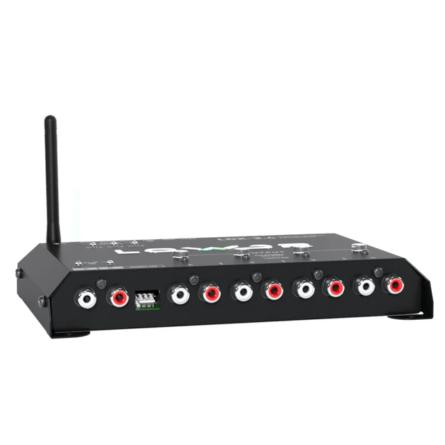 Alt view image 4 of 6 - Car Audio LDX 2.4 Digital Signal Processor and Equalizer, 4 Output 2 Input DSP with Bluetooth App Control, Parametric EQ, Crossover, and Limiter