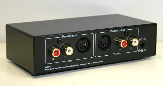 Alt view image 2 of 3 - TCC TC-780LC Stereo Line Level Amp / Booster with iPod Jack; BLACK VERSION