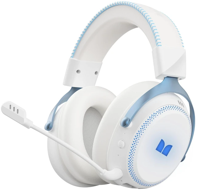 Main image of Mission 350 Wireless Gaming Headset for PC, Ps4, Ps5, Xbox Headset with Virtual 7.1 Surround Sound Gaming Headphones, RGB Lights Over Ear Headphones for Switch, Xbox Series X/S, Laptop, Mobile
