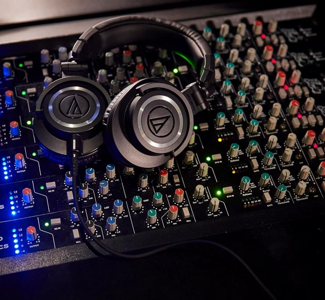 Alt view image 2 of 5 - ATH-AVC200 SonicPro Over-Ear Closed-Back Dynamic Headphones Black