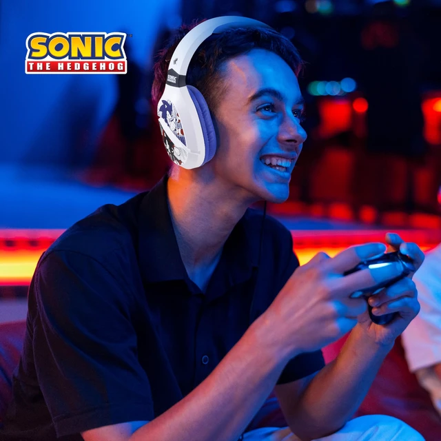Alt view image 7 of 7 - Sonic The Hedgehog - Bluetooth Gaming Headset with Low-Latency Audio | Durable Construction, Simple Everyday Setup, Travel-Friendly Design, Reliable Daily Performance