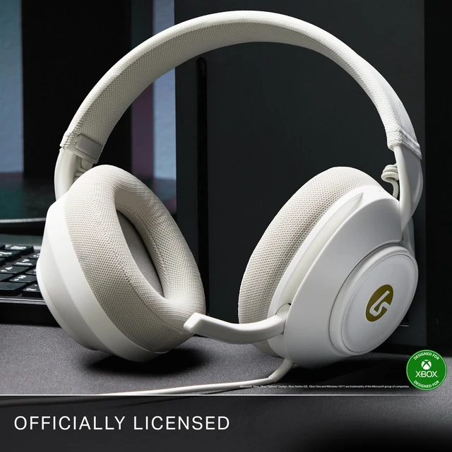 Alt view image 7 of 7 - LucidSound LS10X Gen 2 Wired Gaming Headset for Xbox Series X|S - White, Officially Licensed, Designed for Comfort, Quick-Access Audio Controls, Premium Audio, flip-to-Mute Boom mic
