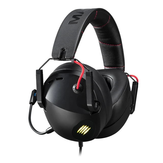 Alt view image 2 of 7 - P.I.L.O.T. 5 Wired Gaming Headset - Black | 7.1 Surround Sound,50mm Drivers,Noise Cancellation,Detachable Mic,Foldable Gaming Headset,Memory Foam Earcups,RGB,USB-A PC