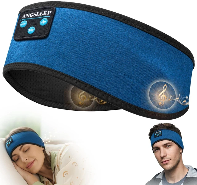 Main image of Sleep Headphones - Headband Headphone | Wireless & Wired Palyback 2in1 | Sleeping Headphones Bluetooth Headband for Side Sleeper, Elastic Band Wireless Eye Mask Tech Gadgets Gifts