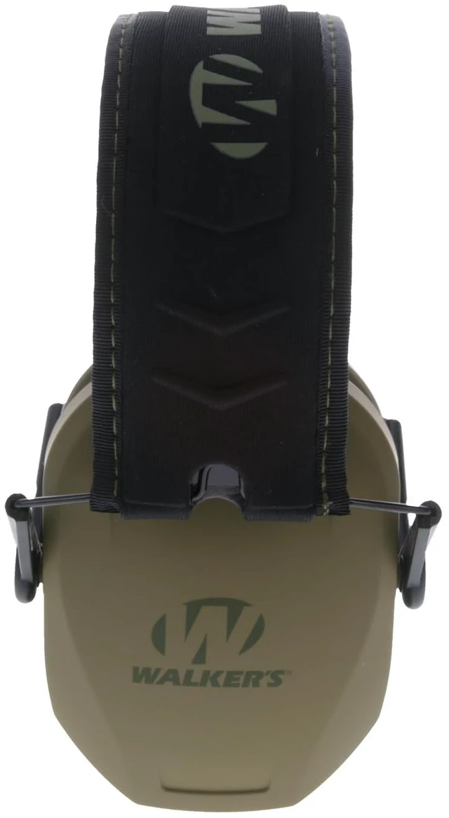 Alt view image 3 of 7 - Razor Slim Passive Earmuff - Ultra Low-Profile Earcups - Olive Dark Green, One Size