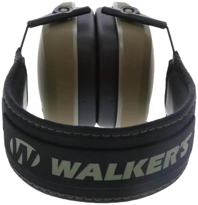 Alt view image 6 of 7 - Razor Slim Passive Earmuff - Ultra Low-Profile Earcups - Olive Dark Green, One Size