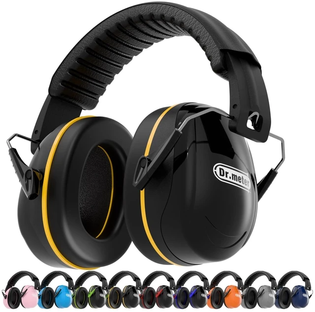 Main image of FM-1B Noise Cancelling Ear Mffs for Adults Kids Ear Protection | 31dB Earmuffs for Noise Reduction, Kids Hearing Protection Headphones for Shooting Gun Range, Mowing, Monster Jam, Sensory