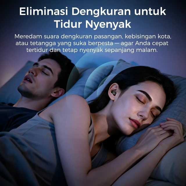 Alt view image 2 of 7 - Sleep Headphones, Sleep Earbuds for Side Sleepers, Noise Reduction, Mini Noise Blocking Sleeping Earphones, 8-10H Wireless Earbuds Comfort for Side Sleepers