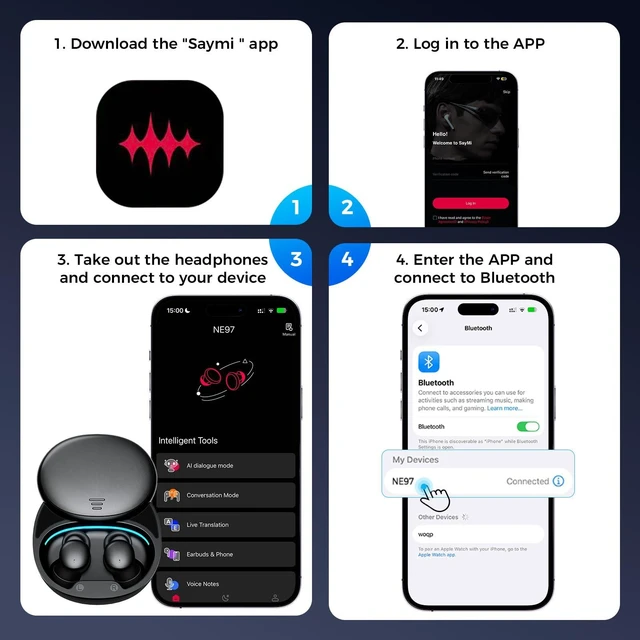 Alt view image 5 of 7 - Sleep Headphones, Sleep Earbuds for Side Sleepers, Noise Reduction, Mini Noise Blocking Sleeping Earphones, 8-10H Wireless Earbuds Comfort for Side Sleepers