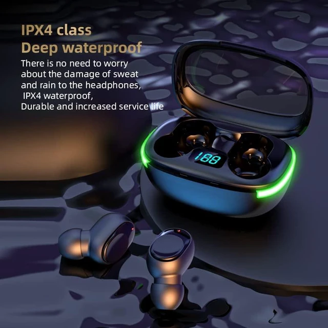 Alt view image 6 of 7 - Wireless Earbuds Bluetooth Headphones with Wireless Charging Case IPX4 Waterproof Stereo Earphones in-Ear for SPOR